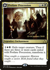 Profane Procession // Tomb of the Dusk Rose [Rivals of Ixalan Prerelease Promos] | Rock City Comics