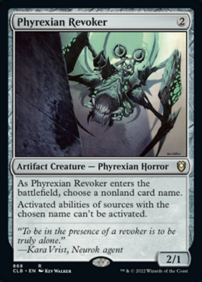 Phyrexian Revoker [Commander Legends: Battle for Baldur's Gate] | Rock City Comics