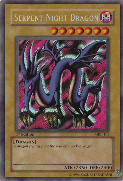 Serpent Night Dragon [MRL-103] Secret Rare | Rock City Comics