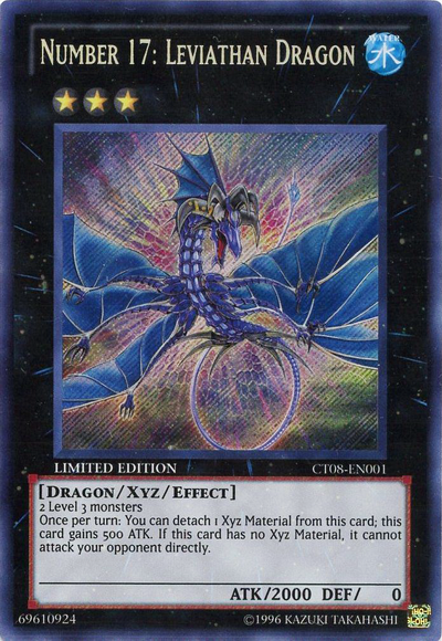 Number 17: Leviathan Dragon [CT08-EN001] Secret Rare | Rock City Comics