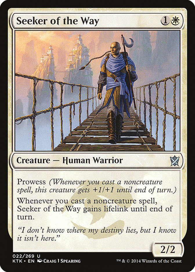 Seeker of the Way [Khans of Tarkir] | Rock City Comics