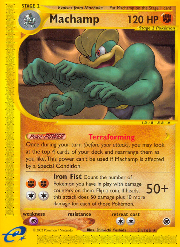 Machamp (51/165) [Expedition: Base Set] | Rock City Comics