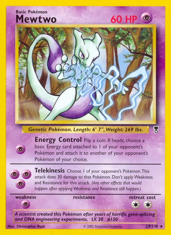 Mewtwo (29/110) [Legendary Collection] | Rock City Comics