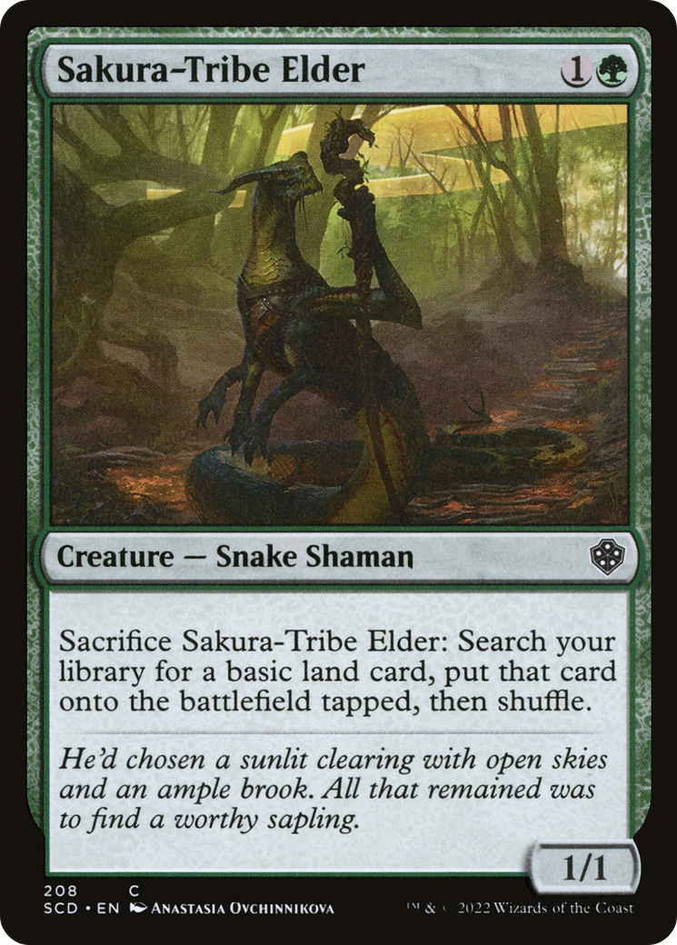 Sakura-Tribe Elder [Starter Commander Decks] | Rock City Comics