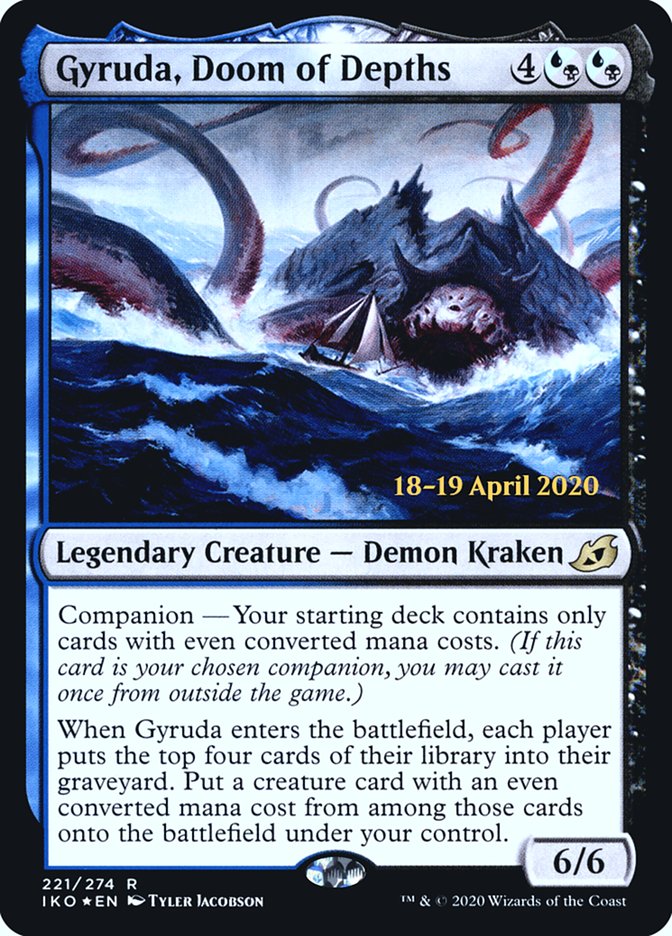 Gyruda, Doom of Depths  [Ikoria: Lair of Behemoths Prerelease Promos] | Rock City Comics