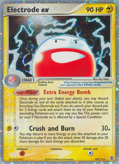 Electrode ex (107/112) [EX: FireRed & LeafGreen] | Rock City Comics