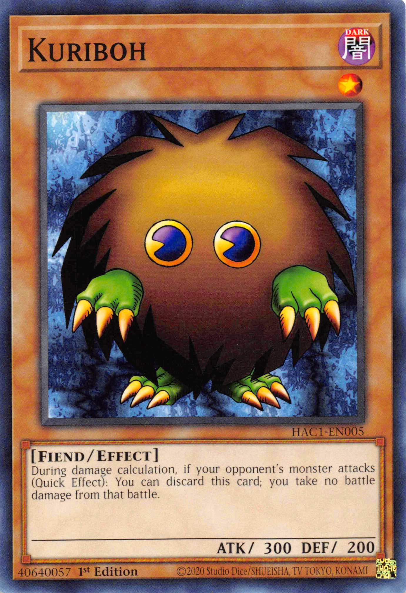 Kuriboh [HAC1-EN005] Common | Rock City Comics