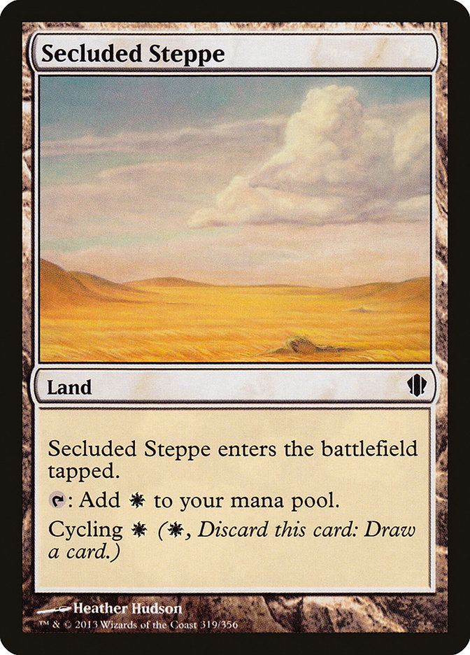 Secluded Steppe [Commander 2013] | Rock City Comics