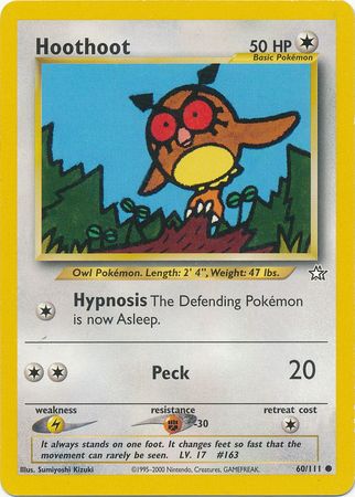 Hoothoot (60/111) [Neo Genesis Unlimited] | Rock City Comics