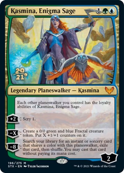 Kasmina, Enigma Sage [Strixhaven: School of Mages Prerelease Promos] | Rock City Comics