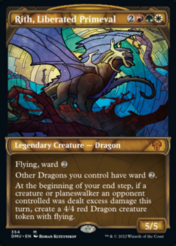 Rith, Liberated Primeval (Showcase Textured) [Dominaria United] | Rock City Comics