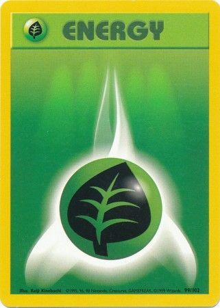 Grass Energy (99/102) [Base Set Unlimited] | Rock City Comics