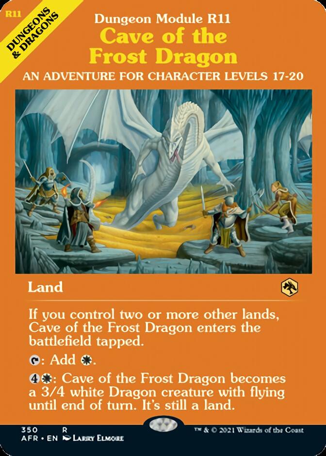 Cave of the Frost Dragon (Dungeon Module) [Dungeons & Dragons: Adventures in the Forgotten Realms] | Rock City Comics