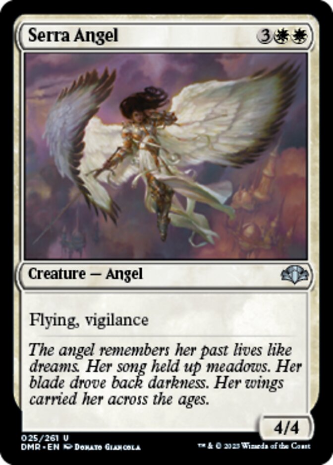 Serra Angel [Dominaria Remastered] | Rock City Comics