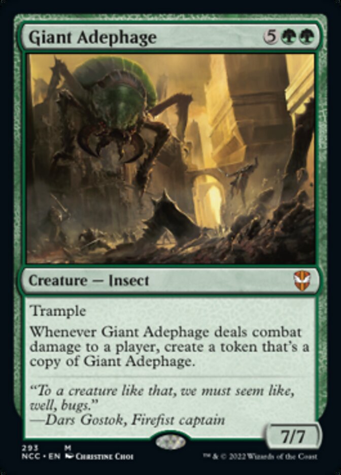 Giant Adephage [Streets of New Capenna Commander] | Rock City Comics