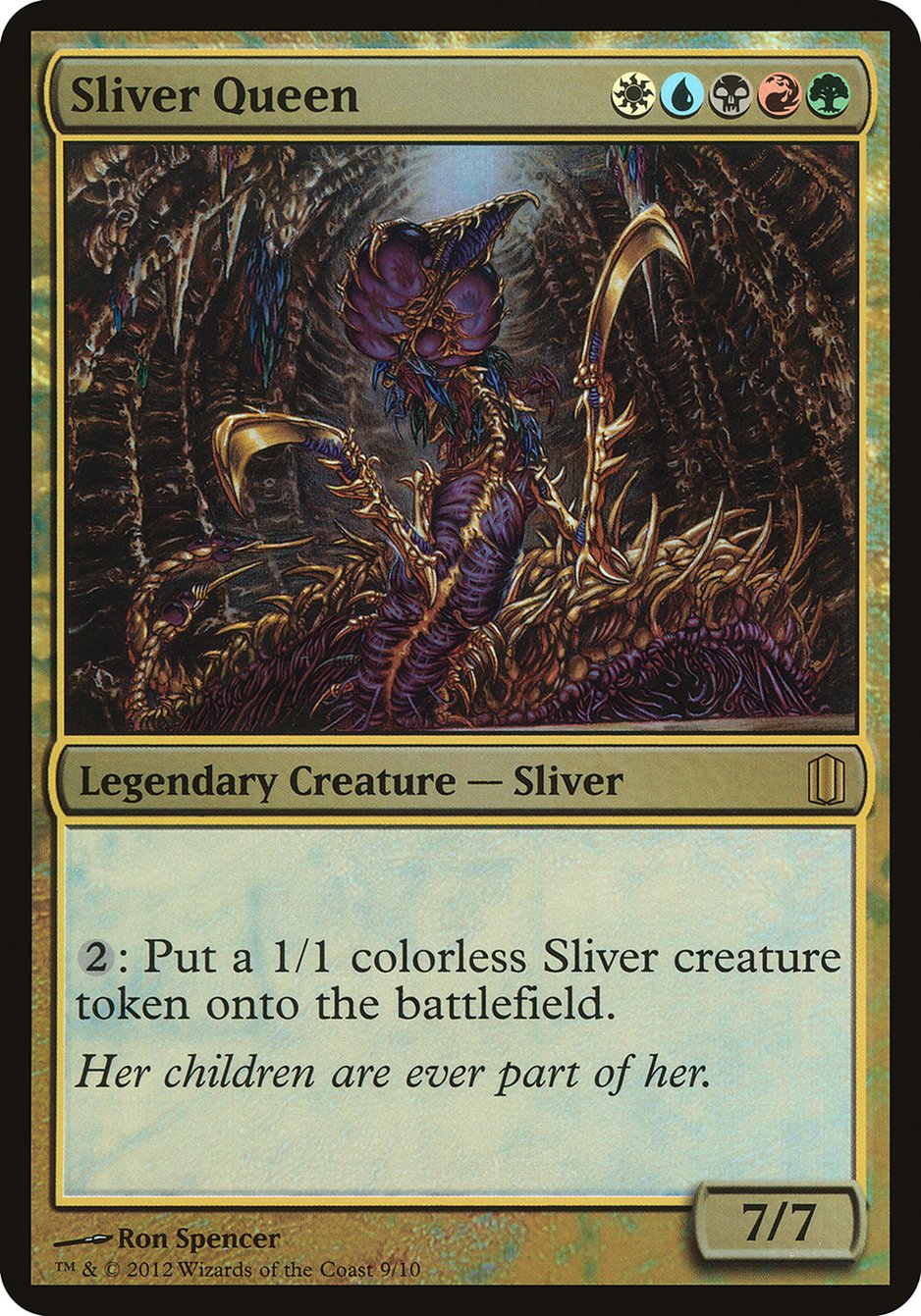 Sliver Queen (Oversized) [Commander's Arsenal Oversized] | Rock City Comics