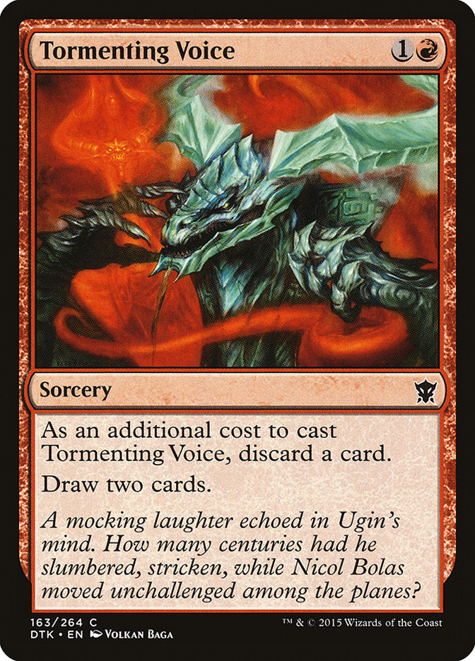 Tormenting Voice [Dragons of Tarkir] | Rock City Comics