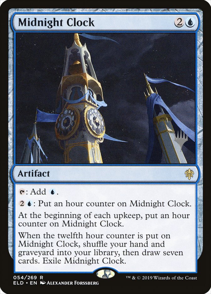 Midnight Clock (Promo Pack) [Throne of Eldraine Promos] | Rock City Comics