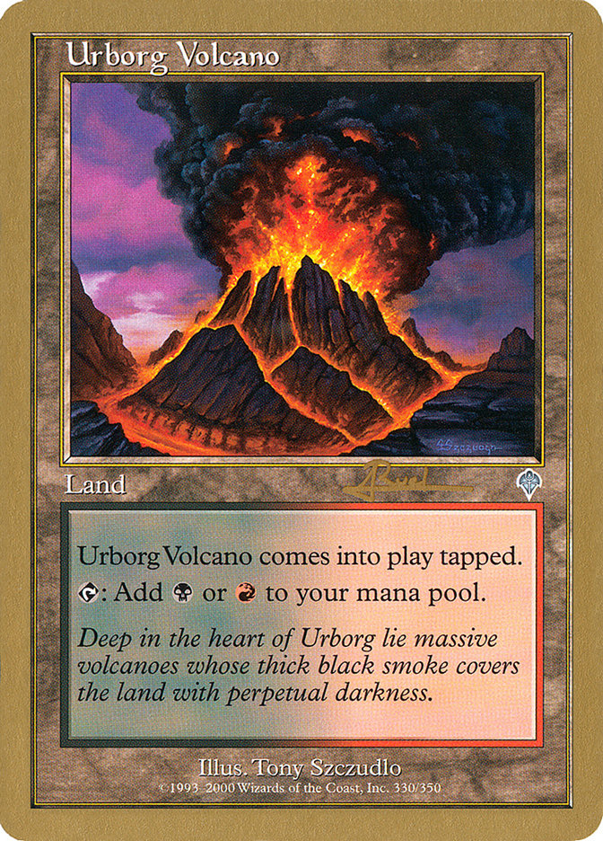 Urborg Volcano (Antoine Ruel) [World Championship Decks 2001] | Rock City Comics