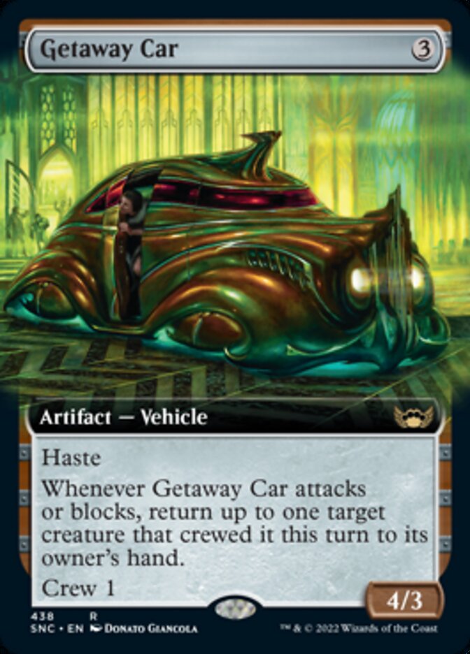 Getaway Car (Extended Art) [Streets of New Capenna] | Rock City Comics