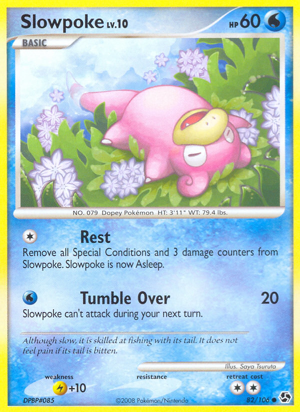 Slowpoke (82/106) [Diamond & Pearl: Great Encounters] | Rock City Comics