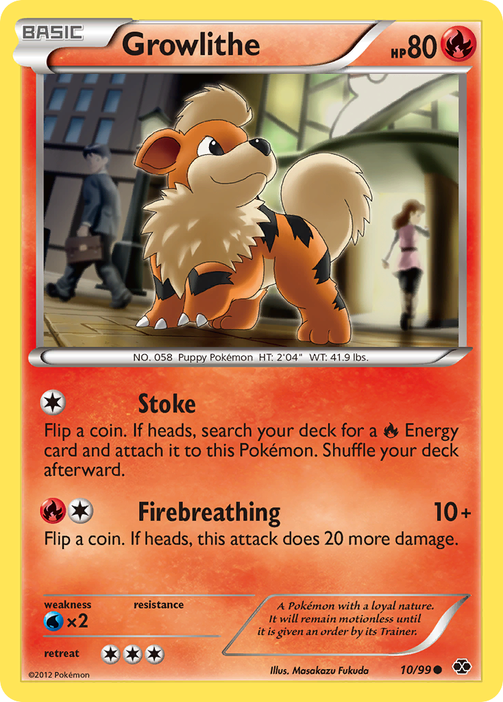 Growlithe (10/99) [Black & White: Next Destinies] | Rock City Comics