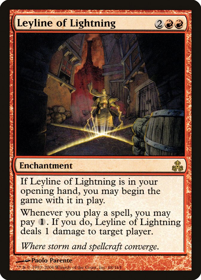 Leyline of Lightning [Guildpact] | Rock City Comics