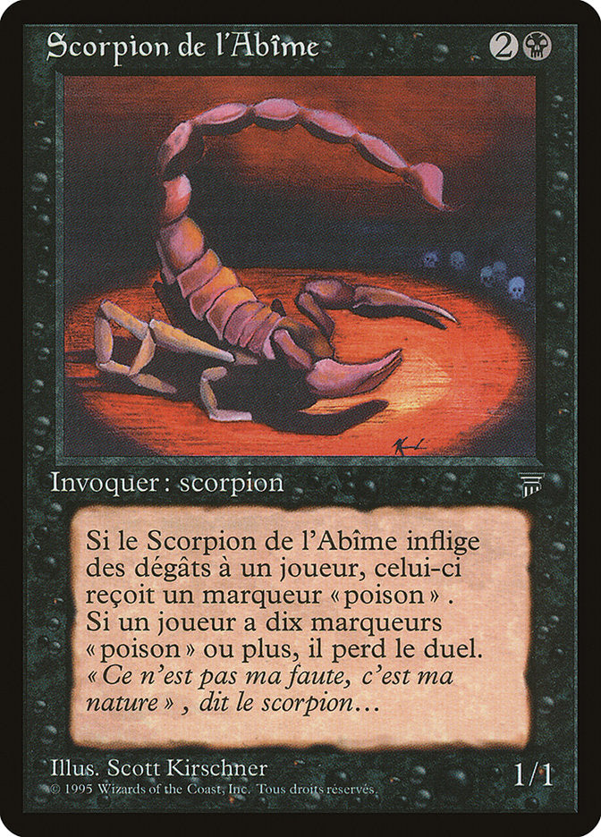 Pit Scorpion (French) - "Scorpion de l'Abime" [Renaissance] | Rock City Comics