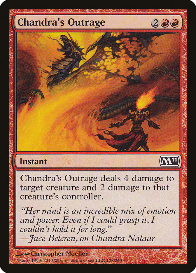 Chandra's Outrage [Magic 2011] | Rock City Comics