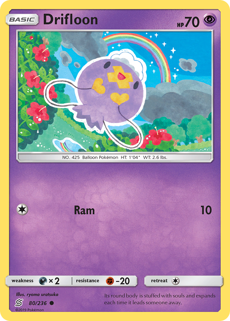 Drifloon (80/236) [Sun & Moon: Unified Minds] | Rock City Comics