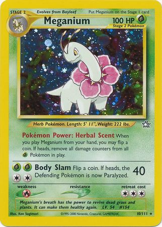 Meganium (10/111) [Neo Genesis Unlimited] | Rock City Comics