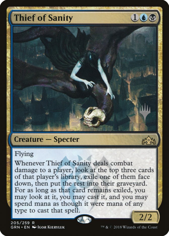 Thief of Sanity (Promo Pack) [Guilds of Ravnica Promos] | Rock City Comics