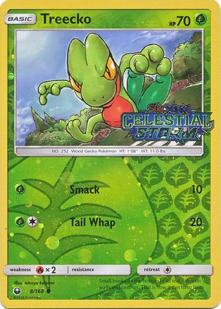 Treecko (8/168) (Toys R Us Exclusive) [Sun & Moon: Celestial Storm] | Rock City Comics