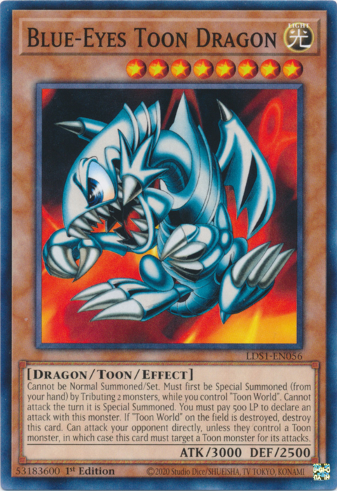 Blue-Eyes Toon Dragon [LDS1-EN056] Common | Rock City Comics