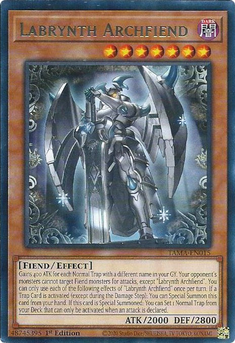 Labrynth Archfiend [TAMA-EN015] Rare | Rock City Comics