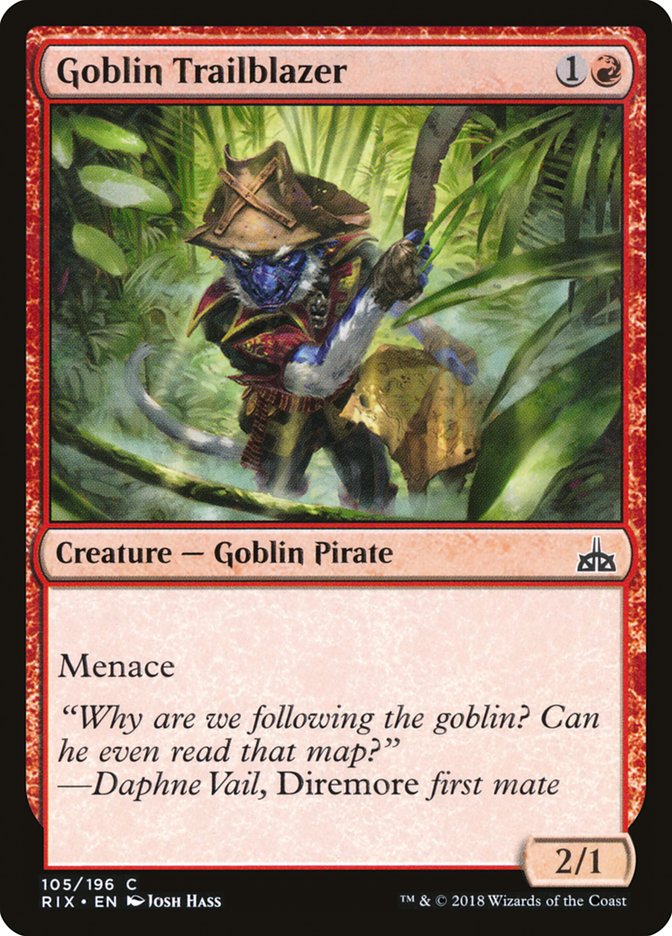 Goblin Trailblazer [Rivals of Ixalan] | Rock City Comics