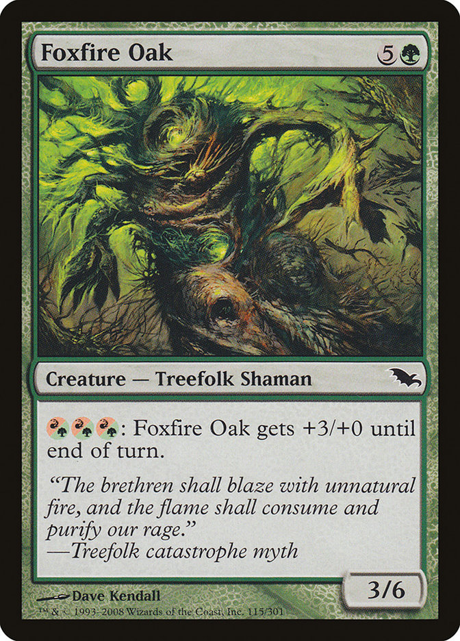 Foxfire Oak [Shadowmoor] | Rock City Comics