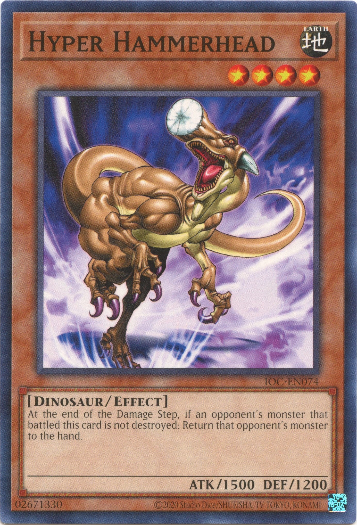 Hyper Hammerhead (25th Anniversary) [IOC-EN074] Common | Rock City Comics