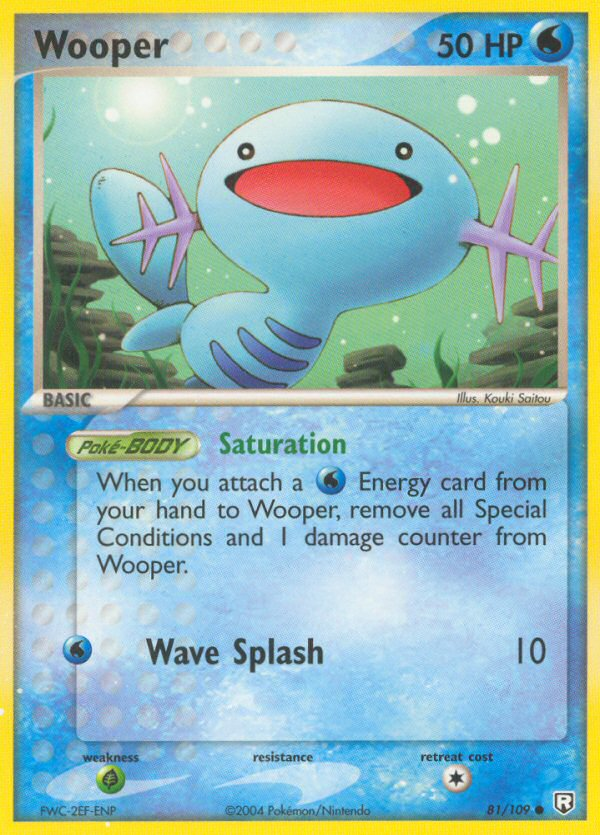 Wooper (81/109) [EX: Team Rocket Returns] | Rock City Comics