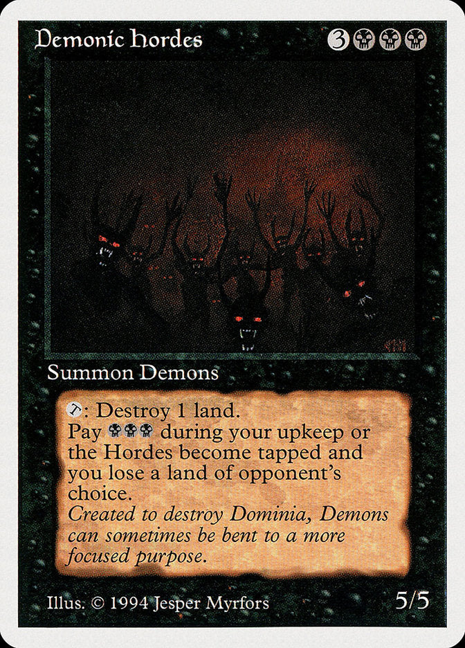 Demonic Hordes [Summer Magic / Edgar] | Rock City Comics