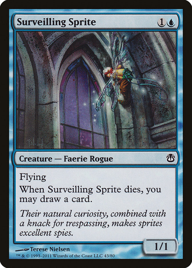 Surveilling Sprite [Duel Decks: Ajani vs. Nicol Bolas] | Rock City Comics