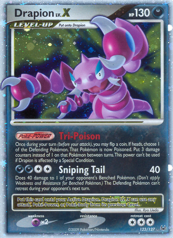 Drapion LV.X (123/127) [Platinum: Base Set] | Rock City Comics