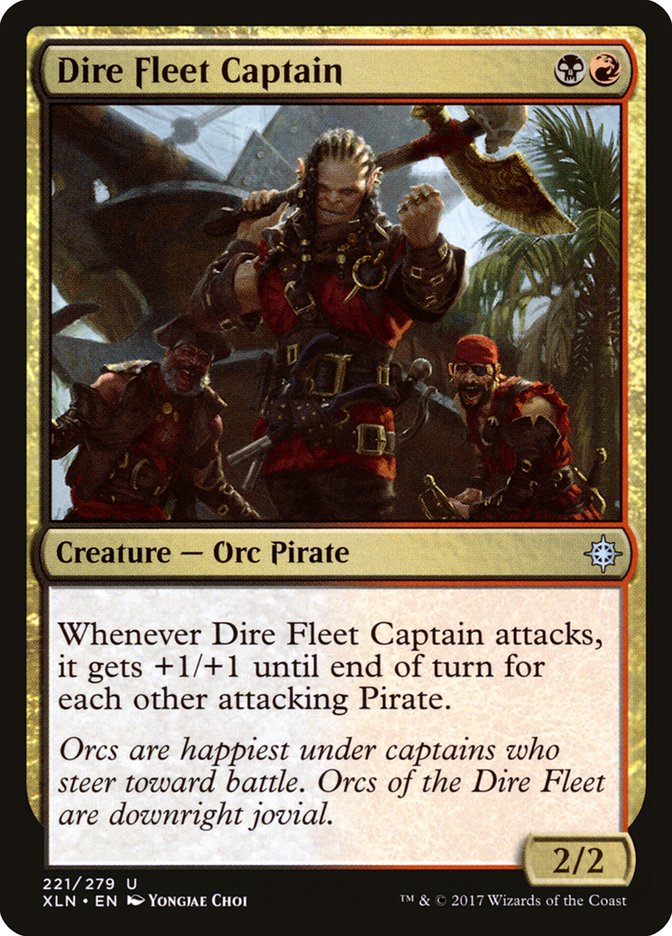 Dire Fleet Captain [Ixalan] | Rock City Comics