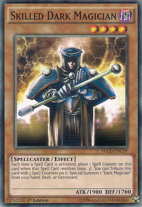 Skilled Dark Magician [YGLD-ENC19] Common | Rock City Comics