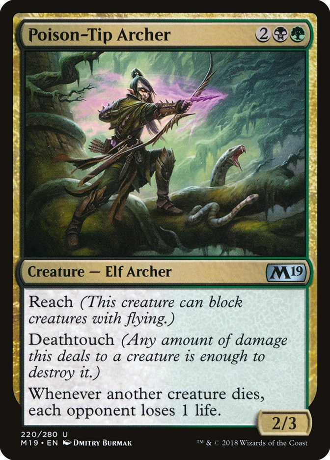 Poison-Tip Archer [Core Set 2019] | Rock City Comics