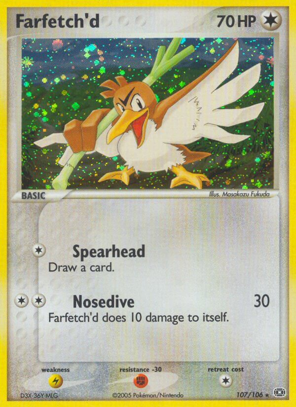 Farfetch'd (107/106) [EX: Emerald] | Rock City Comics