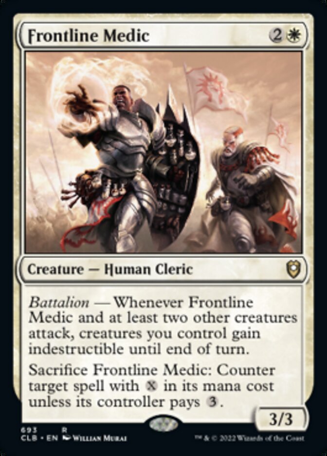 Frontline Medic [Commander Legends: Battle for Baldur's Gate] | Rock City Comics