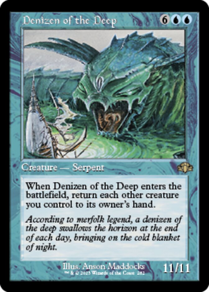 Denizen of the Deep (Retro) [Dominaria Remastered] | Rock City Comics