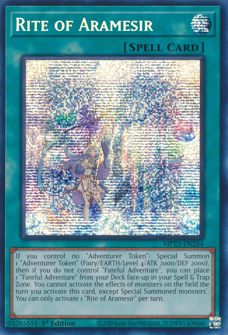 Rite of Aramesir [MP23-EN264] Prismatic Secret Rare | Rock City Comics