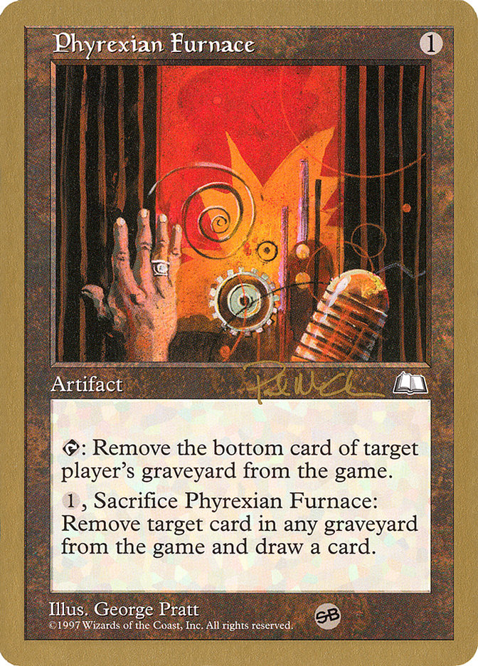 Phyrexian Furnace (Paul McCabe) (SB) [World Championship Decks 1997] | Rock City Comics